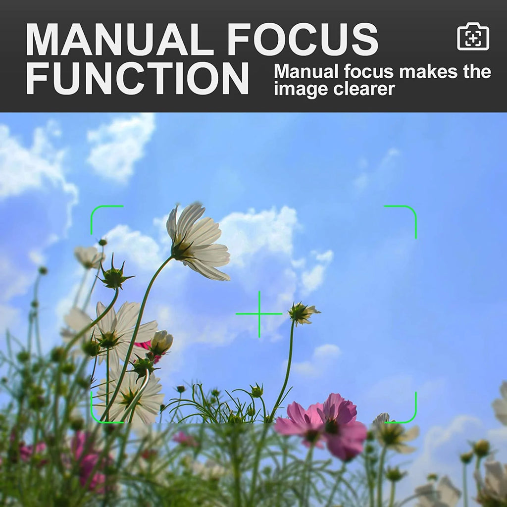 Video Camera, 4K Camcorder 64MP Digital Camera with Manual Focus, 4.0" Touch Screen 18X Digital Zoom Vlogging Camera for Youtube, with Wifi, Remote Control, 32GB SD Card and Batteries