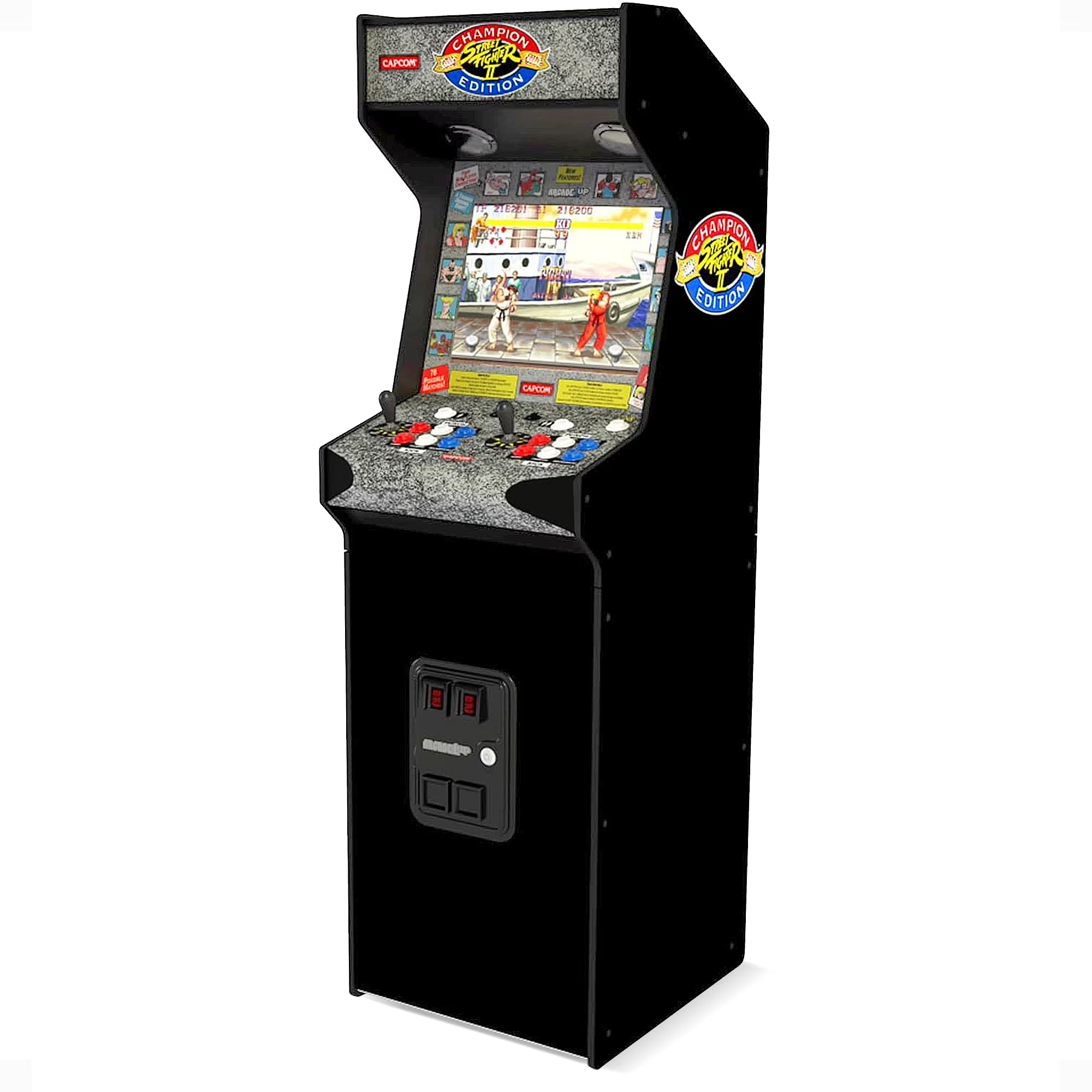 Street Fighter II CE HS-5 Deluxe Stand-Up Cabinet Arcade Machine