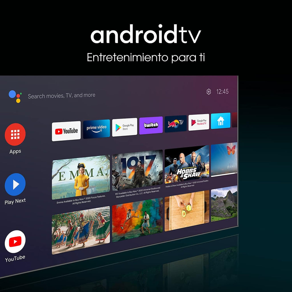 ULED Premium 65U7G QLED Series 65-Inch Android 4K Smart TV with Alexa Compatibility, 1000-Nit HDR10+, Dolby Vision & Atmos, 120Hz, HDMI 2.1, Game Mode Pro