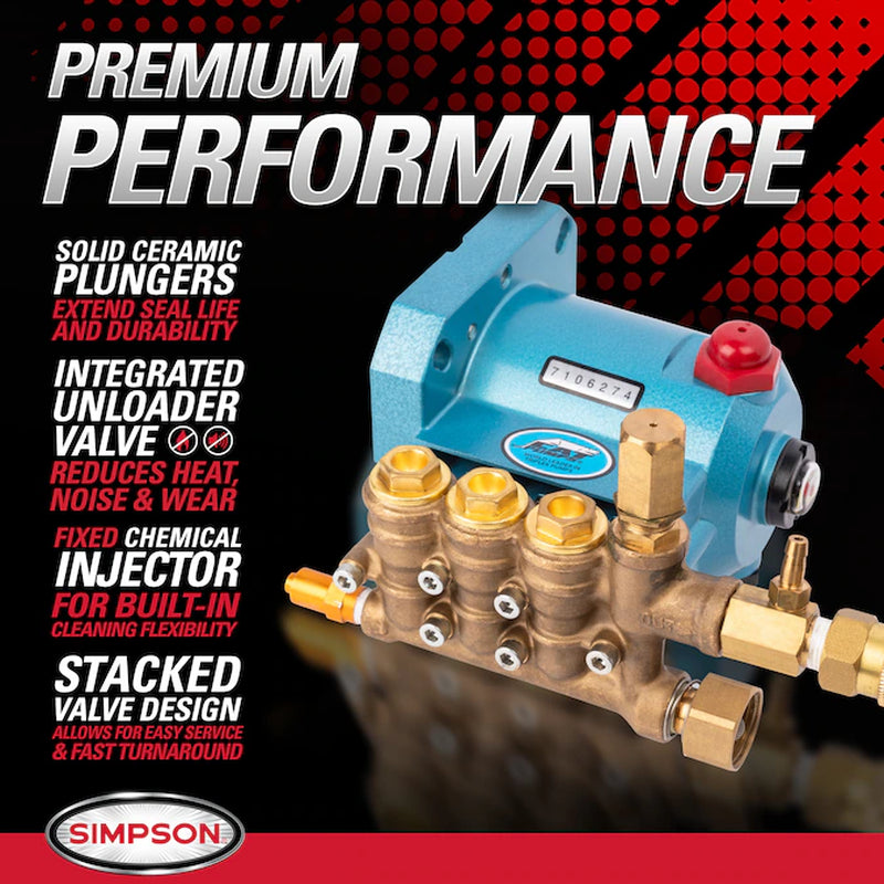 4 GPM Aluminum (49 State) 4200.0-PSI 4.0-GPM Cold Water Gas Pressure Washer with 5.0 Spray Tips