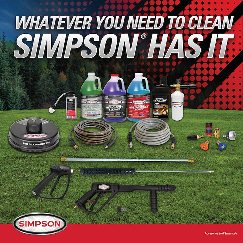 4 GPM Aluminum (49 State) 4200.0-PSI 4.0-GPM Cold Water Gas Pressure Washer with 5.0 Spray Tips