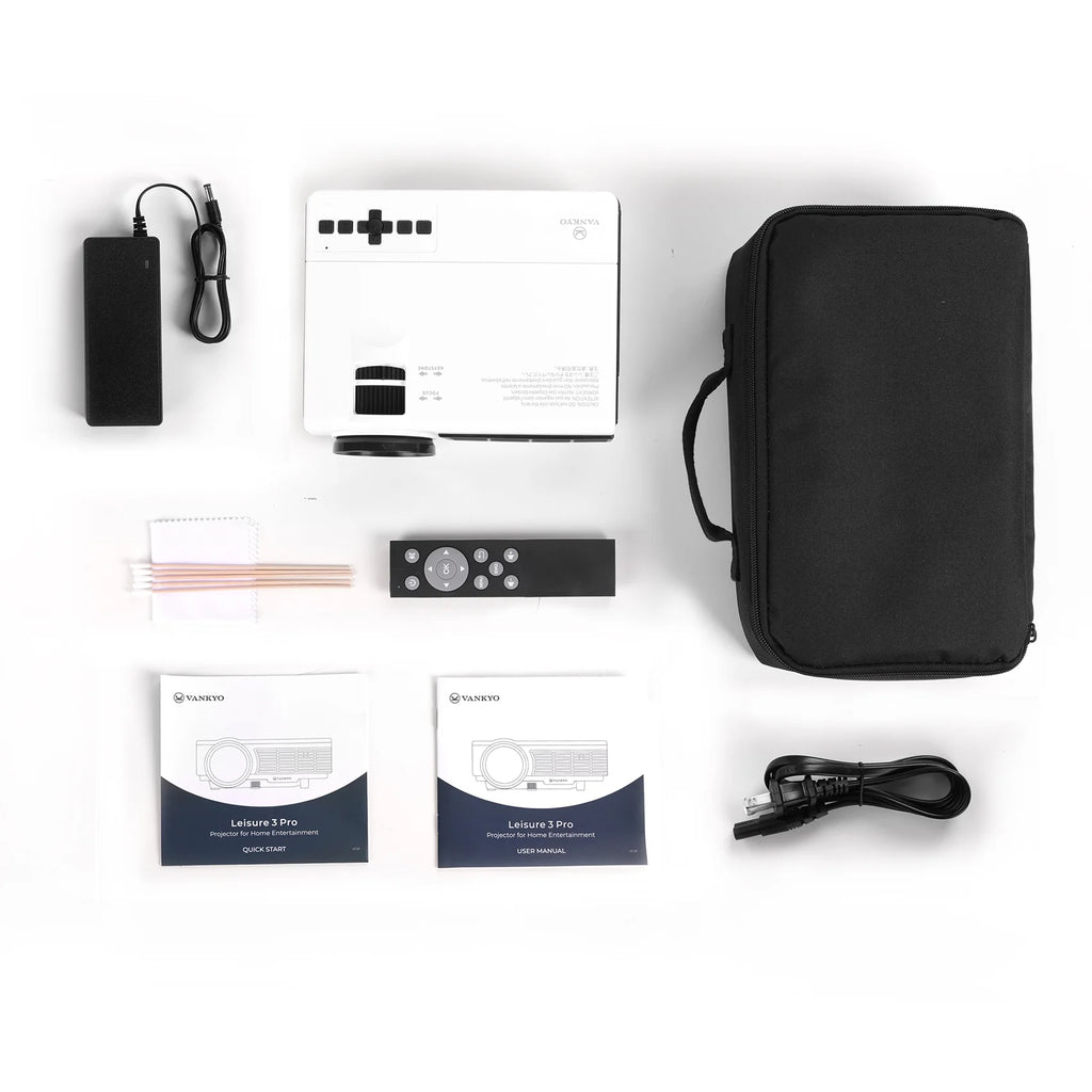 Leisure 3 Pro Native 1080P Projector, Full HD 5G Wifi Projector with LCD Display