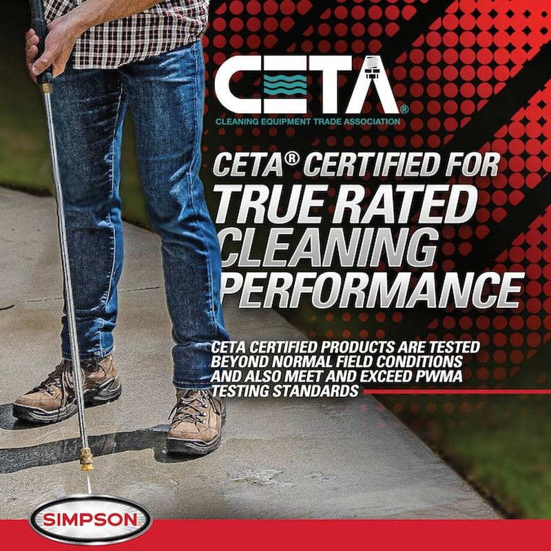 4 GPM Aluminum (49 State) 4200.0-PSI 4.0-GPM Cold Water Gas Pressure Washer with 5.0 Spray Tips