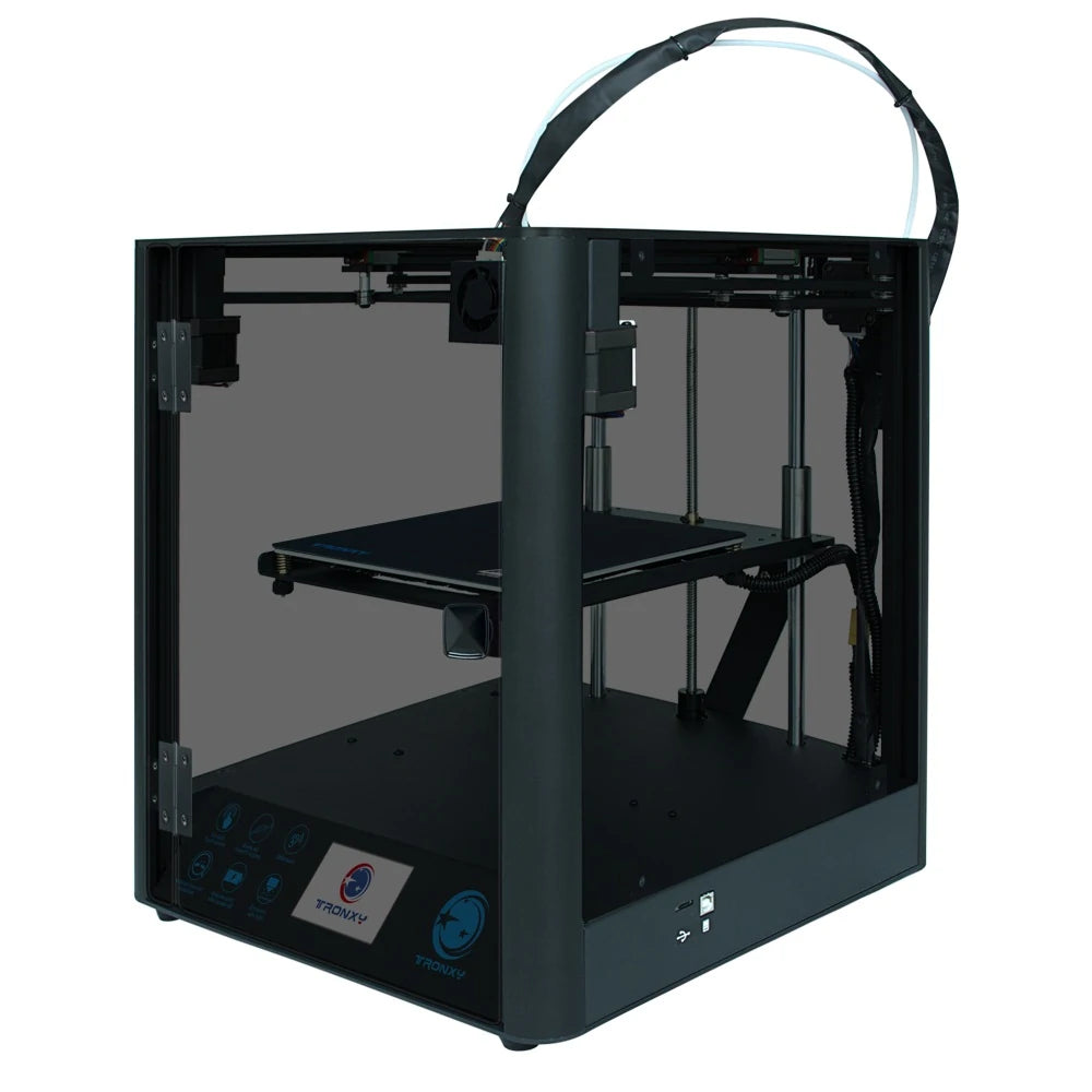 [EU/US Direct]Tronxy® D01 Fast Assembly 3D Printer Ultra-Quiet Mode Titan Extruder Acrylic Mask Optional Power Resume Filament Detection
