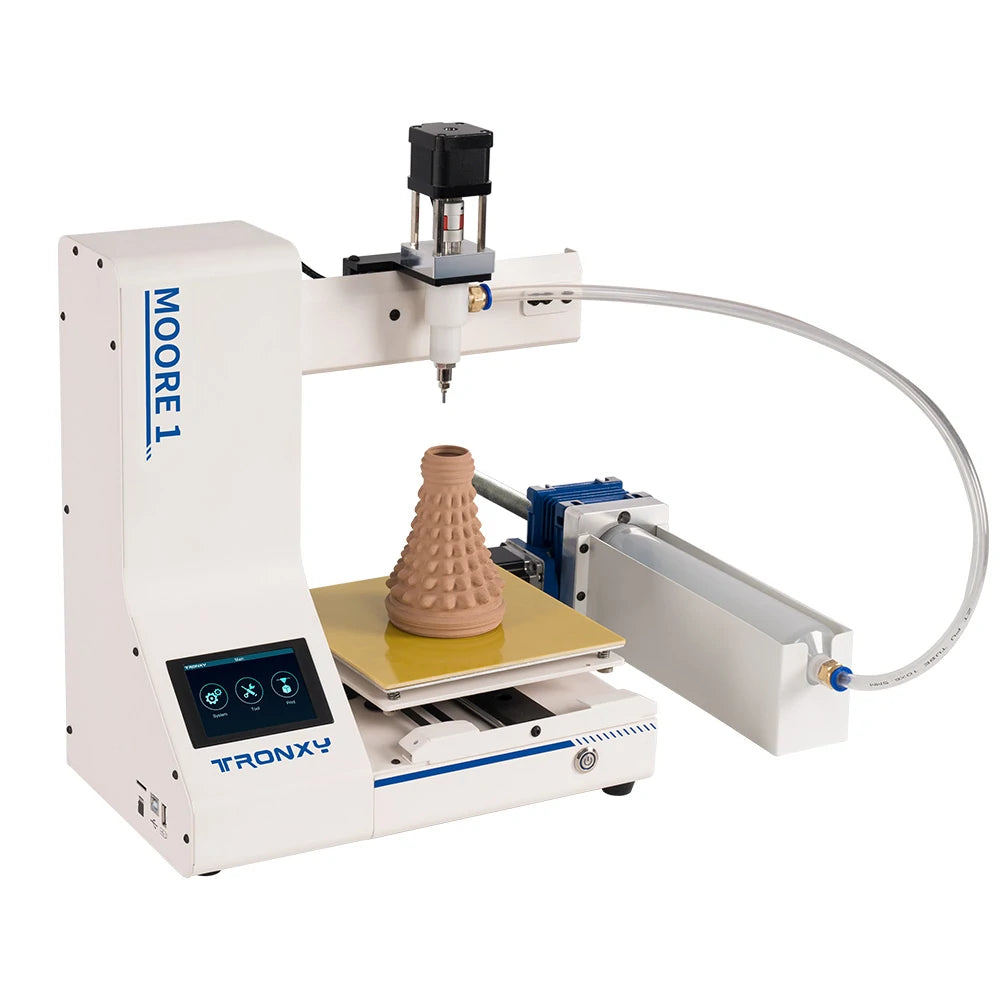 [EU/US Direct]® Moore 1 3D Printer 180X180X180Mm Pottery Clay 3D Printer Liquid Deposition Modeling Antique Ceramics Ceramic 3D Printer