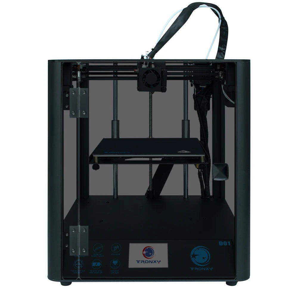 [EU/US Direct]Tronxy® D01 Fast Assembly 3D Printer Ultra-Quiet Mode Titan Extruder Acrylic Mask Optional Power Resume Filament Detection