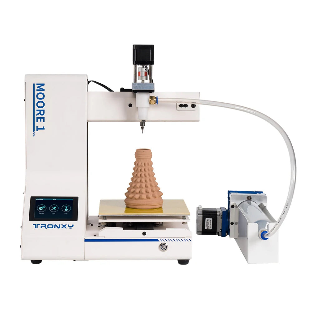 [EU/US Direct]® Moore 1 3D Printer 180X180X180Mm Pottery Clay 3D Printer Liquid Deposition Modeling Antique Ceramics Ceramic 3D Printer