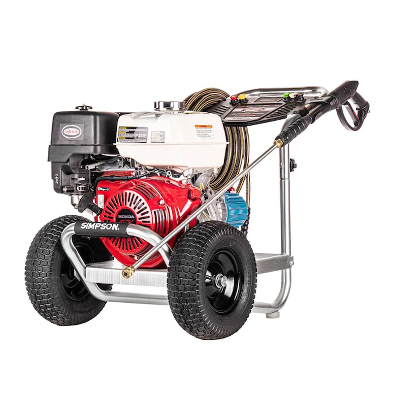 4 GPM Aluminum (49 State) 4200.0-PSI 4.0-GPM Cold Water Gas Pressure Washer with 5.0 Spray Tips