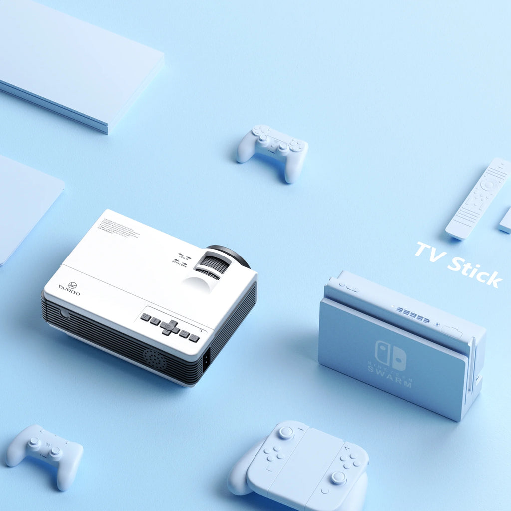 Leisure 3 Pro Native 1080P Projector, Full HD 5G Wifi Projector with LCD Display