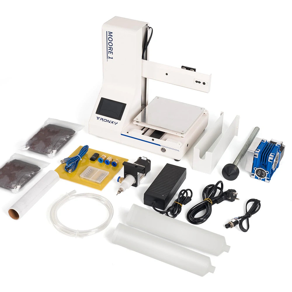 [EU/US Direct]® Moore 1 3D Printer 180X180X180Mm Pottery Clay 3D Printer Liquid Deposition Modeling Antique Ceramics Ceramic 3D Printer