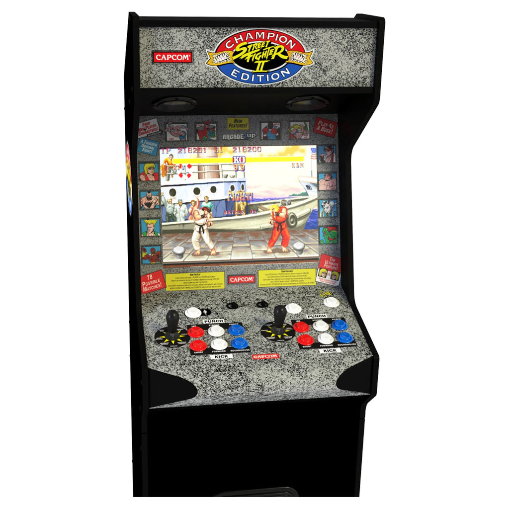 Street Fighter II CE HS-5 Deluxe Stand-Up Cabinet Arcade Machine